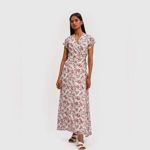 Reistor wrap maxi dress